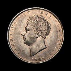 1828 halfcrown obverse