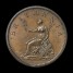 1806 penny obverse