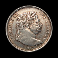 1817 halfcrown obverse