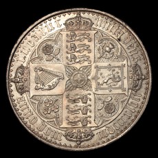 Victoria crown reverse