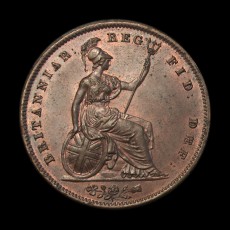 1841 penny reverse