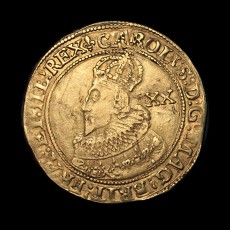 Charles I unite obverse
