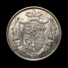 1835 halfcrown reverse