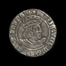 Henry VIII groat obverse