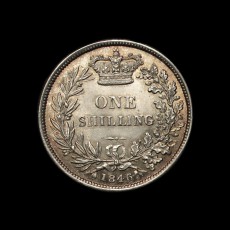 1846 shilling reverse