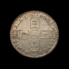 William III shilling reverse