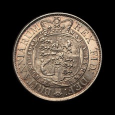 1818 halfcrown reverse