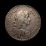 1671 halfcrown reverse
