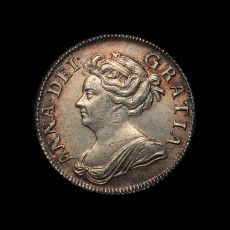 1708 shilling obverse