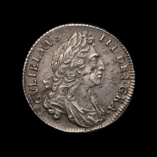 1696 shilling obverse