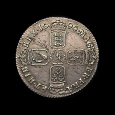 1696 shilling reverse