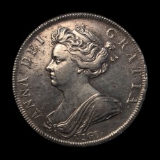 1703 halfcrown obverse