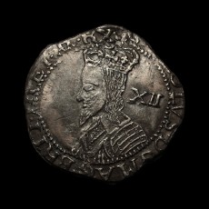 Charles I shilling obverse