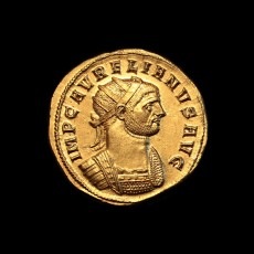 Aurelian heavy aureus obverse