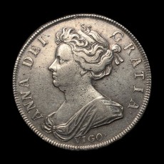 1703 halfcrown obverse