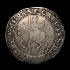 Charles I halfcrown obverse