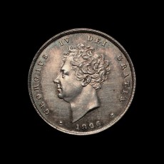 1826 shilling obverse