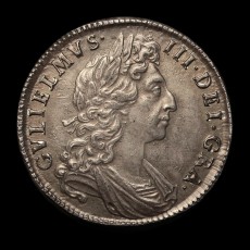 1698 halfcrown obverse