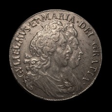 1693 halfcrown obverse