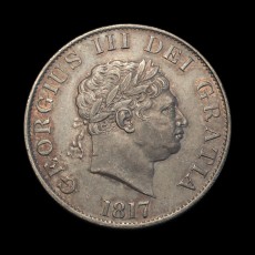 1817 halfcrown obverse