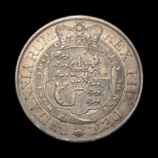1817 halfcrown reverse