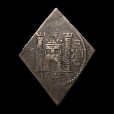 Charles I shilling reverse