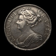 1712 halfcrown obverse