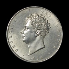 George IV halfcrown obverse