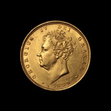 1829 Sovereign obverse