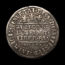 Charles I shilling reverse