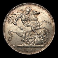 1898 crown reverse