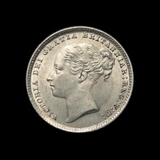 1886 shilling obverse
