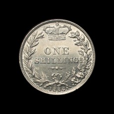 1886 shilling reverse