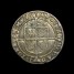 Elizabeth I sixpence obverse