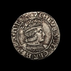 James V groat obverse