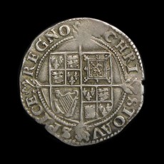 Charles I shilling reverse