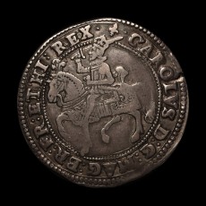 Charles I halfcrown obverse