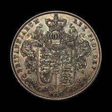 1825 halfcrown reverse