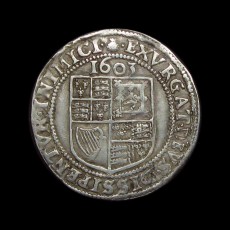 James I sixpence reverse