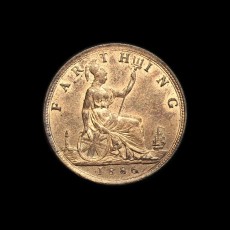 1886 farthing reverse