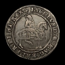 James I halfcrown obverse