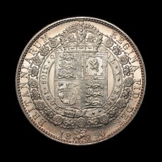 1890 halfcrown reverse