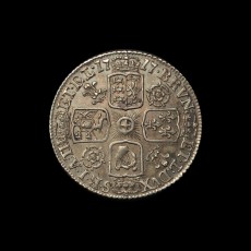 1717 sixpence reverse