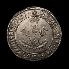 James VI ten shillings reverse