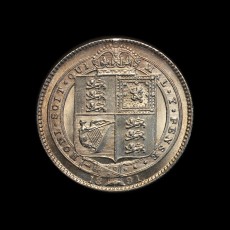 1891 shilling reverse
