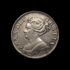1708 shilling obverse