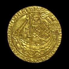 Henry VI pincone-mascle noble obverse