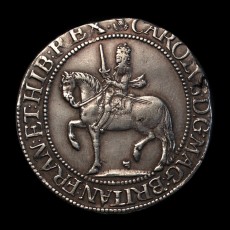 Charles I thirty shilling obverse