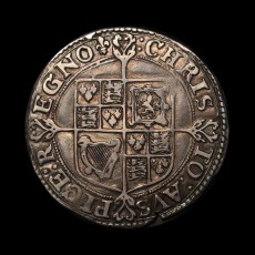 Charles I shilling reverse