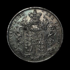 1828 halfcrown reverse